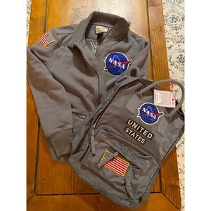 NWT nasa backpack and sweater